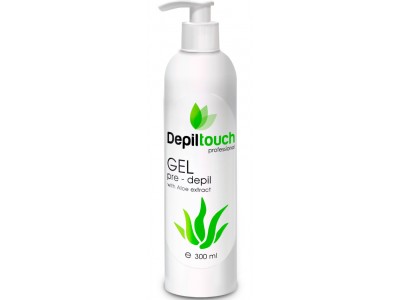 Depiltouch Skin Care Gel pre-depil with Aloe - Гель перед депиляцией с экстрактом Алоэ 300мл