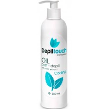 Depiltouch Skin Care OIL post-depil with Mint - Охлаждающее масло после депиляции с экстрактом Мяты 300мл