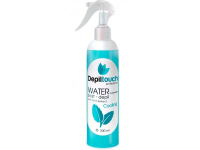 Depiltouch Skin Care Water post-depil with Mint - Вода косметическая охлаждающая с экстрактом Мяты 300мл