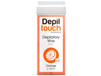 Depiltouch Depilatory Wax Fruit Orange - Тёплый воск для депиляции Фруктовый Апельсин 100мл