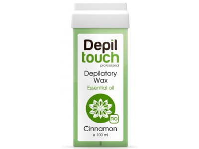 Depiltouch Depilatory Wax Essential Oil Cinnamon - Тёплый воск для депиляции с Эфирными маслами Корица 100мл
