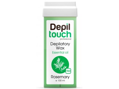 Depiltouch Depilatory Wax Essential Oil Rosemary - Тёплый воск для депиляции с Эфирными маслами Розмарин 100мл