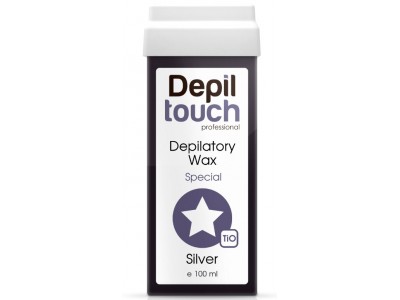 Depiltouch Depilatory Wax Special Silver - Тёплый воск для депиляции Специальный Серебро 100мл