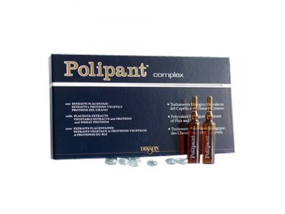 Dikson Ampoule Polipant Complex - Уникальный биологический ампульный препарат с протеинами, плацентарными экстрактами для лечения выпадения волос 12 х 10мл