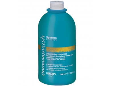 Dikson (formula) Wash Nourishing Shampoo - Питательный шампунь для ухода за окрашенными и поврежденными волосами 1000мл