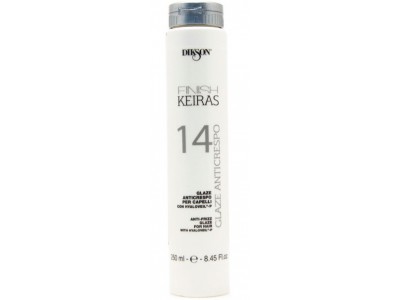 Dikson Keiras Finish Glaze Anticrespo 14 - Глазурь для распутывания волос Термозащита 250мл