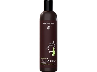 EGOMANIA Hairganic+ Burdock Seed Oil Conditioner - Кондиционер с маслом репейника для непослушных и секущихся волос 250мл