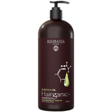 EGOMANIA Hairganic+ Burdock Seed Oil Shampoo - Шампунь с маслом репейника для непослушных и секущихся волос 1000мл