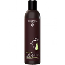 EGOMANIA Hairganic+ Burdock Seed Oil Shampoo - Шампунь с маслом репейника для непослушных и секущихся волос 250мл
