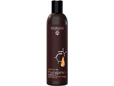 EGOMANIA Hairganic+ Oblepicha Oil Shampoo - Шампунь с маслом облепихи для восстановления поврежденных окрашенных волос 250мл