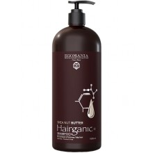 EGOMANIA Hairganic+ Shea Nut Butter Shampoo - Шампунь c маслом Ши для питания сухих пористых волос 1000мл