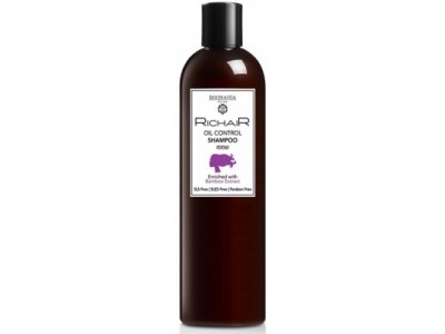 EGOMANIA Richair Oil Control Shampoo - Шампунь для контроля жирности кожи головы с экстрактом бамбука 400мл