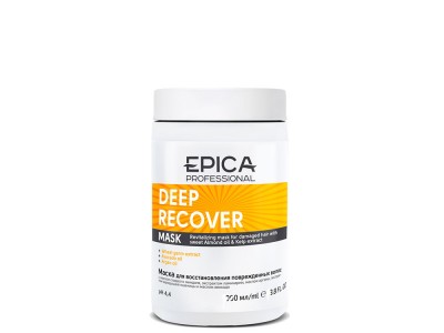 EPICA Professional Deep Recover Mask - Маска для поврежденных волос с маслом сладкого миндаля и экстрактом ламинарии 250мл