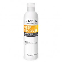 EPICA Professional Deep Recover Shampoo - Шампунь для поврежденных волос с маслом сладкого миндаля и экстрактом ламинарии 300мл