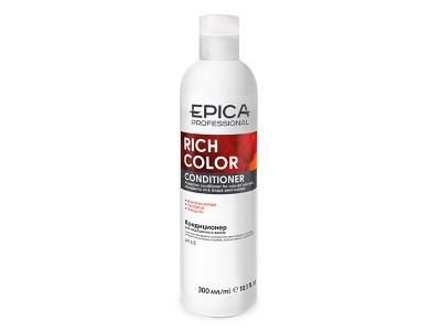 EPICA Professional Rich Color Conditioner - Кондиционер для окрашенных волос с маслом макадамии и экстрактом виноградных косточек 300мл