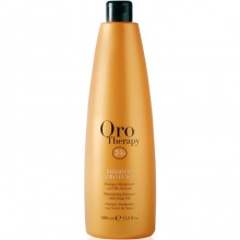 Fanola Oro Therapy Shampoo 24K - Восстанавливающий шампунь для волос с Кератином и Золотом 1000мл