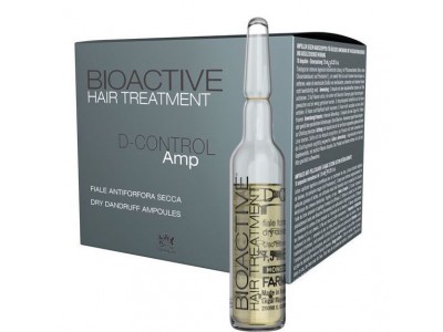 Farmagan Bioactive Treatment D-Control Amp - Лосьон против сухой перхоти в ампулах Биоактивный 10 x 7,5мл