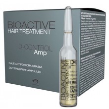 Farmagan Bioactive Treatment D-Control Amp - Лосьон против жирной перхоти в ампулах Биоактивный 10 x 7,5мл