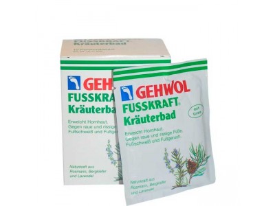 Gehwol Fusskraft Herbal Bath - Травяная ванна для ног 10пак, 200гр