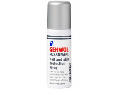 Gehwol Fusskraft Nail and Skin Protection Spray - Защитный спрей для ногтей и кожи ног 50мл