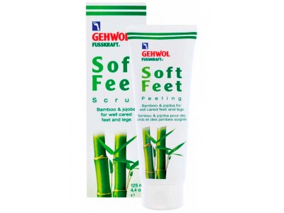 Gehwol Fusskraft Soft Feet Peeling - Пилинг "Бамбук и жожоба" 125мл
