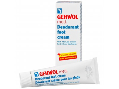 Gehwol Med Deodorant foot cream - Крем-дезодорант для Ног 75мл