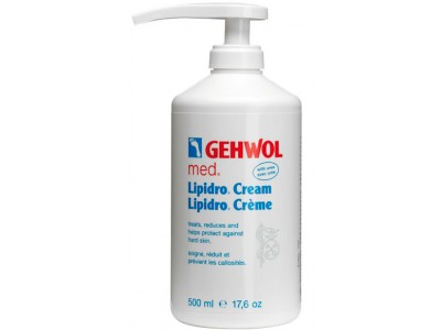 Gehwol Med Lipidro Cream - Крем Гидро-баланс Флакон с дозатором 500мл