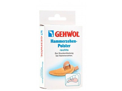 Gehwol Hammerzehen-Polster rechts - Подушка под пальцы ног №0 Правая 1шт