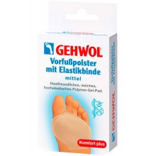 Gehwol Vorfubpolster mit Elastikbende - Защитная гель-подушка под плюсну из гель-полимера и эластичной ткани (средняя) 1шт