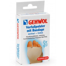 Gehwol Vorfuspolster min Bandage links - Защитная подушка под плюсну из гель-полимера и бандажа Левая 1шт