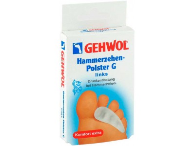 Gehwol Hammerzehen-Polster G links - Гель-подушка под пальцы G, Левая 1шт