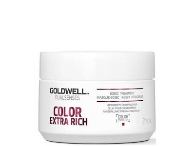 Goldwell Dualsenses Color Exrta Rich 60SEC Treatment - Уход за 60 секунд для блеска окрашенных волос 200мл