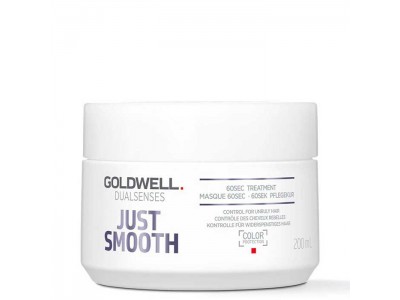 Goldwell Dualsenses Just Smooth 60SEC Treatment - Интенсивный уход за 60 секунд для непослушных волос 200мл