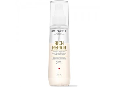Goldwell Dualsenses Rich Repair Restoring Serum Spray - Несмываемый уход для термальной защиты волос 150мл