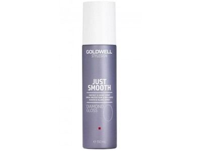 Goldwell StyleSign Just Smooth Diamond Gloss - Защитный спрей для блеска волос 150мл