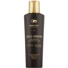 GREYMY Gold Keratin Treatment Cream De Luxe - Кератиновый крем с частицами золота 500мл