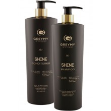 GREYMY Shine Complex: Shine Shampoo + Shine Conditioner - Набор: Шампунь для Блеска + Кондиционер для Блеска 800 + 800мл