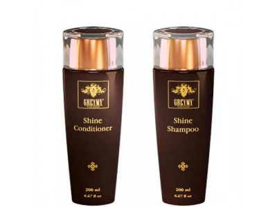 GREYMY Shine Complex: Shine Shampoo + Shine Conditioner - Набор Шампунь для Блеска + Кондиционер для Блеска 200 + 200мл