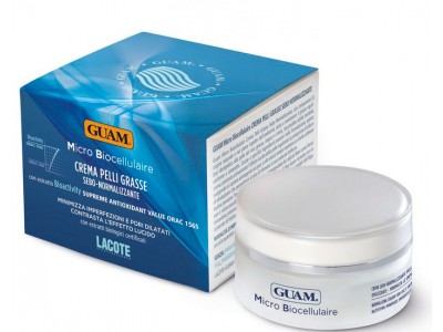 Guam Micro Biocellulaire Crema Pelli Grasse - Крем Себорегулирующий для жирной кожи 50мл