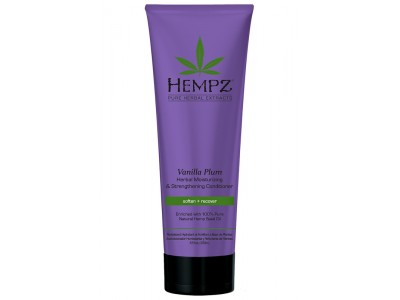 Hempz Pure Herbal Vanilla Plum Herbal Moisturizing Conditioner - Кондиционер для Волос Укрепляющий Ваниль и Слива 265мл