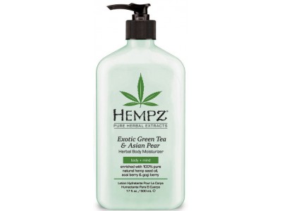 Hempz Herbal Body Moisturizer Exotic Green Tea & Asian Pear - Молочко для Тела Увлажняющее Зеленый Чай и Груша 500мл