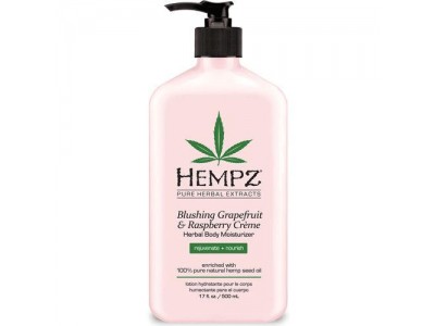 Hempz Herbal Body Moisturizer Blushing Grapefruit Raspberry - Молочко для Тела Грейпфрут и Малина 500мл