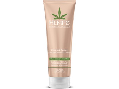 Hempz Body Wash Coconut Fusion Energizing Herbal - Гель для Душа Бодрящий Кокос 250мл