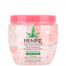 Hempz Body Scrub Pink Pomelo & Himalayan Sea Salt Herbal - Скраб для тела Помело и Гималайская соль 155гр