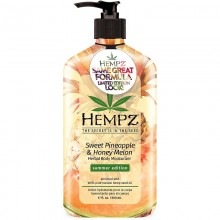 Hempz Herbal Body Moisturizer Sweet Pineapple & Honey Melon - Молочко увлажняющее для тела Сладкий Ананас и Медовая Дыня 500мл