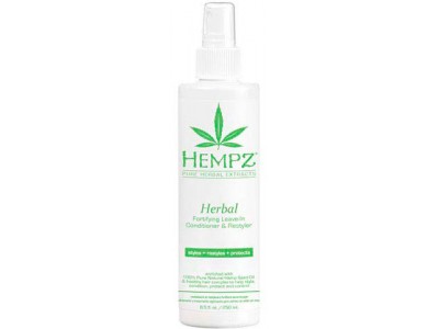 Hempz Herbal Fortifying Leave-In Conditioner & Restyler - Кондиционер несмываемый защитный Здоровые Волосы 250мл