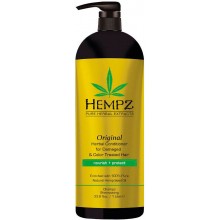 Hempz Pure Herbal Original Conditioner For Damaged Color Treated Hair - Кондиционер Оригинальный для Поврежденных Окрашенных Волос 1000мл