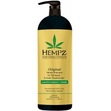 Hempz Pure Herbal Original Shampoo For Damaged Color Treated Hair - Шампунь Оригинальный Увлажняющий для Поврежденных Окрашенных Волос 1000мл