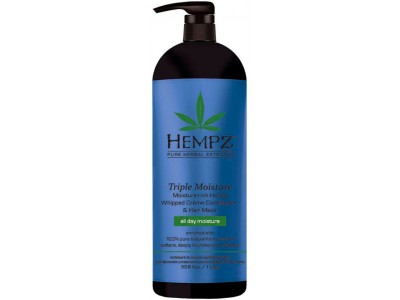 Hempz Pure Herbal Triple Moisture Replenishing Conditioner - Кондиционер для Волос Тройное увлажнение 1000мл