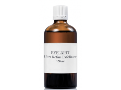 Holy Land Eyelight Ultra Refine Exfoliator - Пилинг-сыворотка на основе фруктовых экстрактов с витаминами, гликозаминогликанами, хитозаном и кофеином 100мл